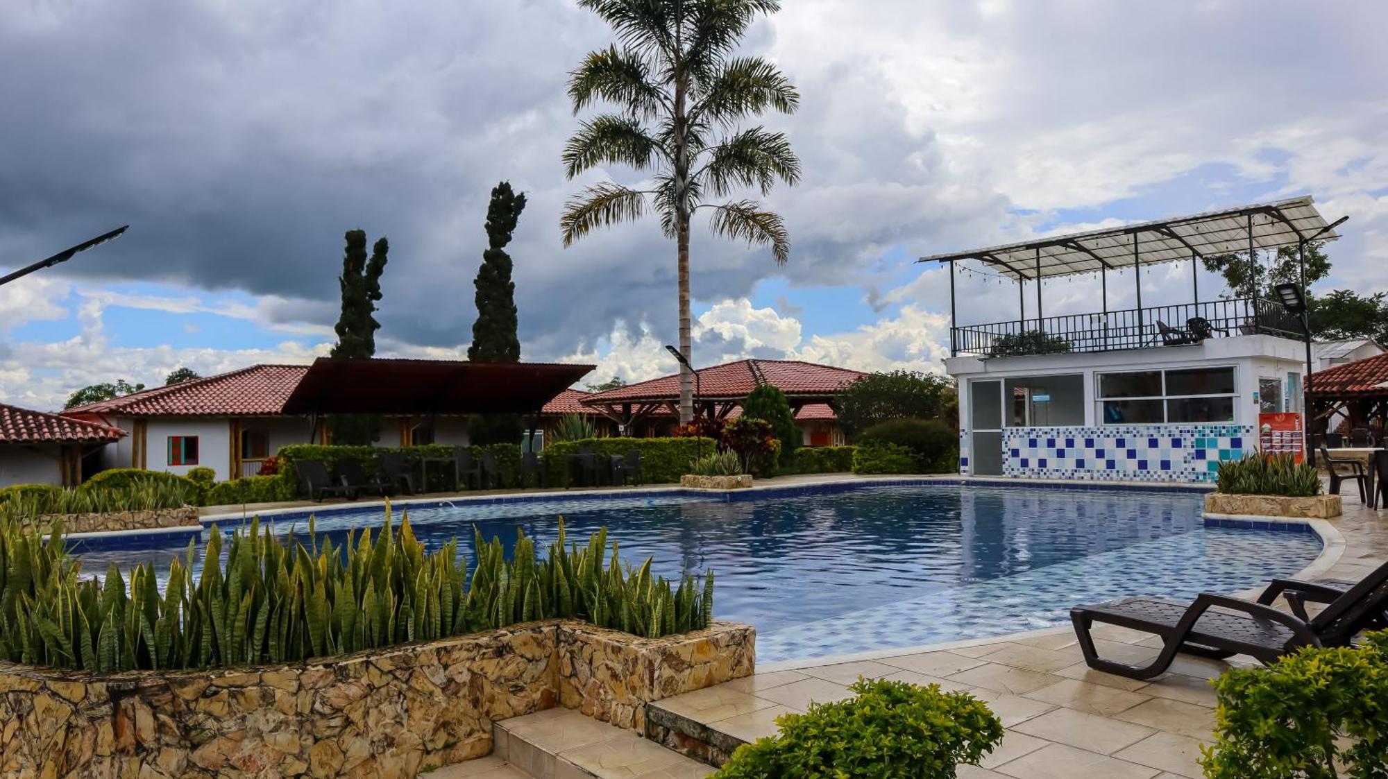 Hotel Parque De Los Arrieros Montenegro Luaran gambar